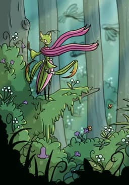Blade of the Forest card art by Embers