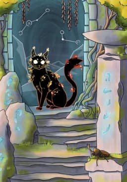 Catixy card art by Embers