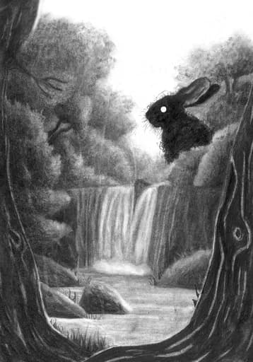 Devourer of Fauna — official Shadow Common card art by Krisakx