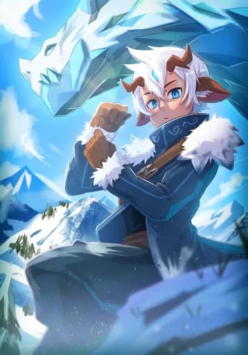Frost & Glacier — official Water Legendary card art by Atto