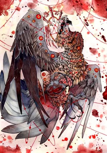 Raffteru — official Earth Rare card art by Lune Rouge