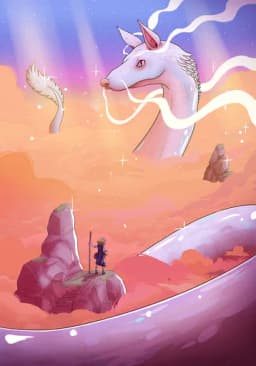 Sky Dragon card art by Nao