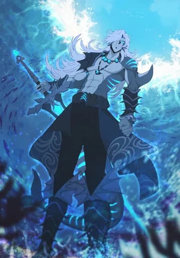 Water King — Water Epic card art by Nenaosu