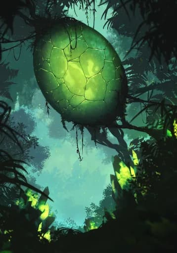 Birth of Aldrin — Nature Rare card art by Nenaosu