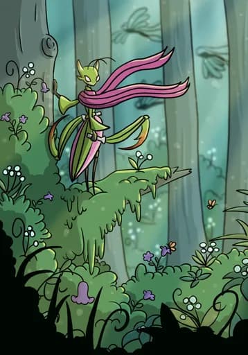 Blade of the Forest — Nature Common card art by Embers