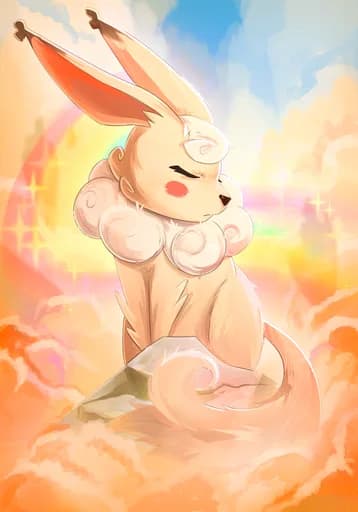 Light Spirit — official Light Common card art by Atto