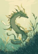 Marineflower card art by Krackdur