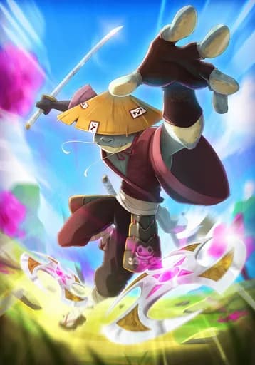Master Amphibian — official Earth Common card art by Atto