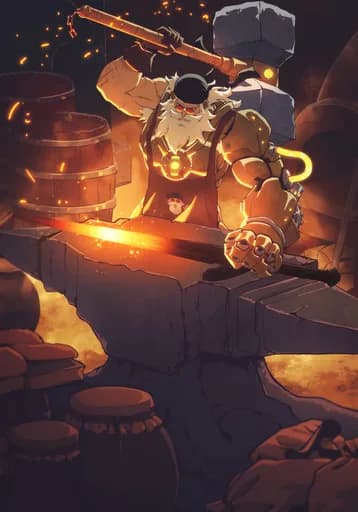 Master Thronebéur — official Light Common card art by Nenaosu