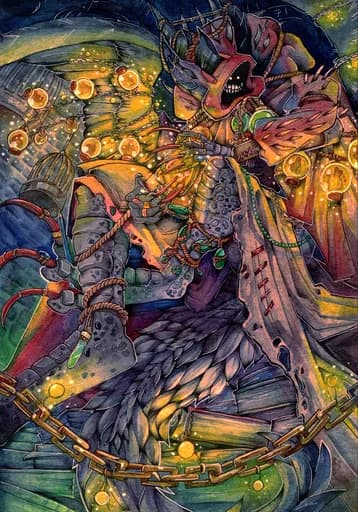 Nakyel — Shadow Rare card art by Lune Rouge