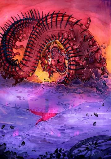 Regent of the Abysses — Earth Epic card art by Lune Rouge