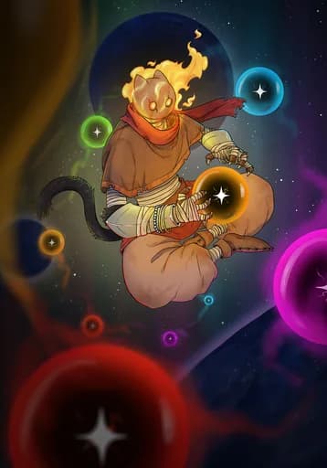 The Inventor — official Fire Common card art by Nao