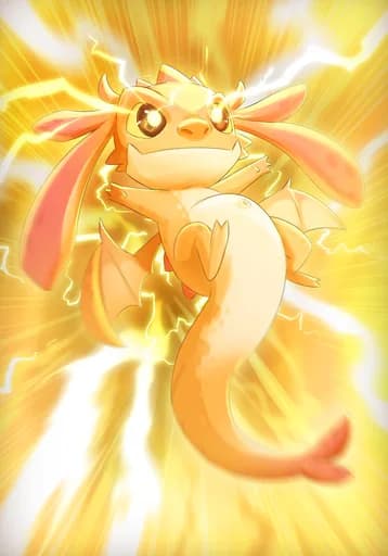 Wyrmling of Lights — official Light Epic card art by Atto