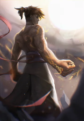 Zayd — official Earth Legendary card art by Daerun